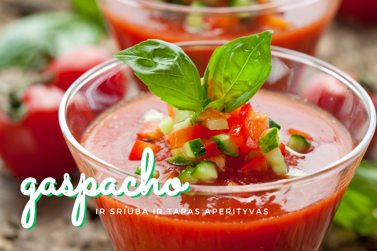 Gaspacho girdėjot, o salmorejo? Dvi ispanų šaltos sriubos